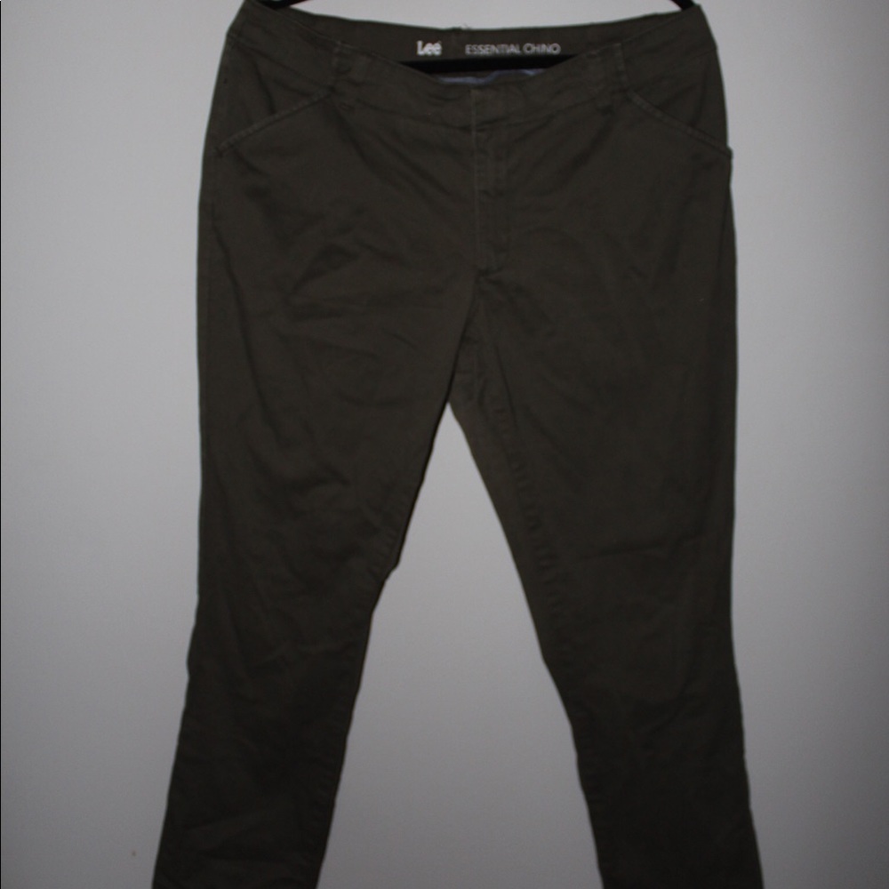 Olive Green LEE Pants
